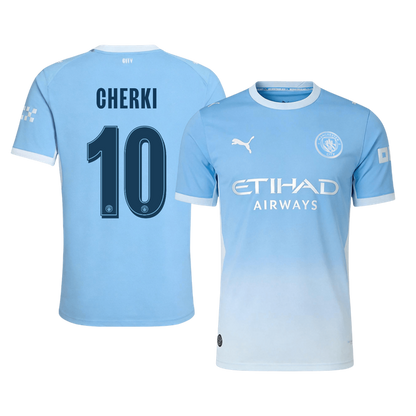 Tricouri Fotbal Manchester City CHERKI #10 Acasă 2026/27 Authentic - UCL