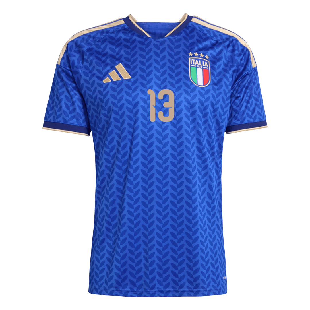 Tricouri Fotbal Italia DARMIAN #13 Acasă Cupa Mondială 2026 - Premium