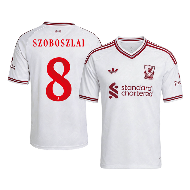 Tricouri Fotbal Liverpool SZOBOSZLAI #8 Deplasare 2026/27 - UCL