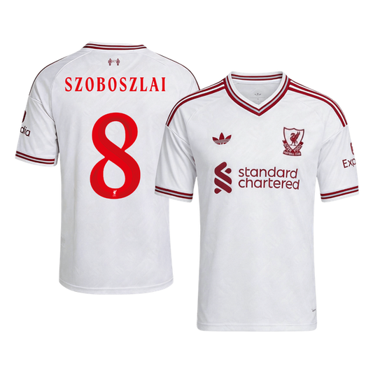 Tricouri Fotbal Liverpool SZOBOSZLAI #8 Deplasare 2026/27 - UCL