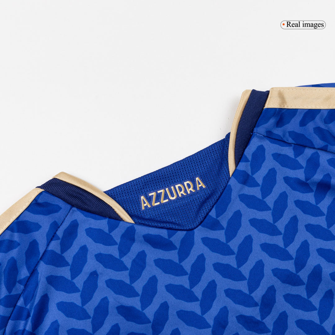 Tricouri Fotbal Italia DIMARCO #3 Acasă Cupa Mondială 2026 - Premium