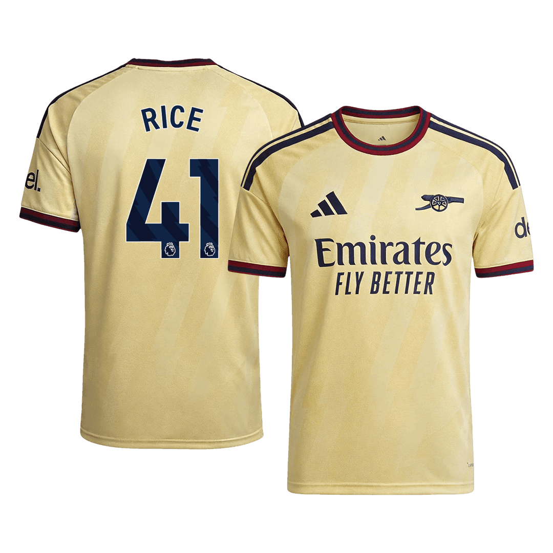 Tricouri Fotbal Arsenal RICE #41 Treilea 2026/27 Authentic