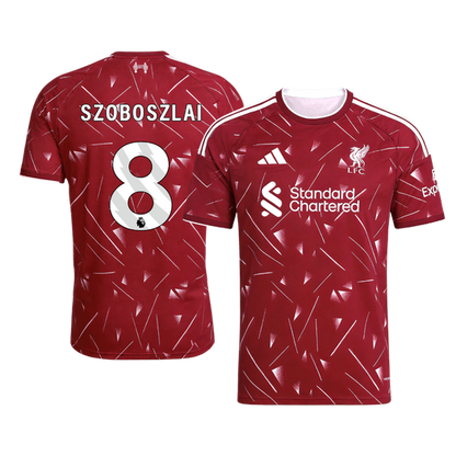 Tricouri Fotbal Liverpool SZOBOSZLAI #8 Acasă 2026/27 - Premium