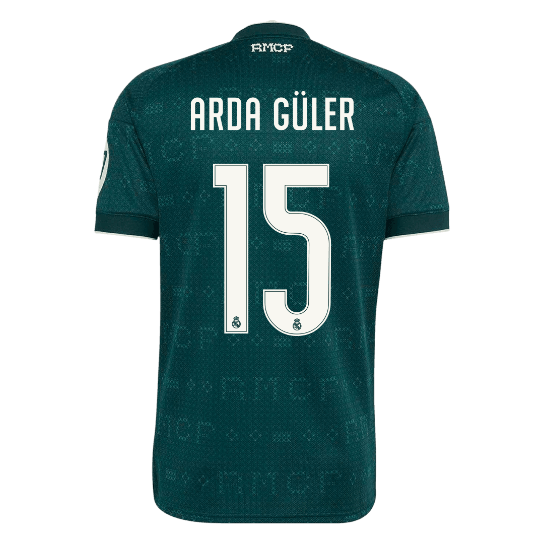 Tricouri Fotbal Real Madrid ARDA GÜLER #15 Deplasare 2026/27