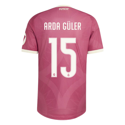 Tricouri Fotbal Real Madrid ARDA GÜLER #15 Treilea 2026/27 Authentic