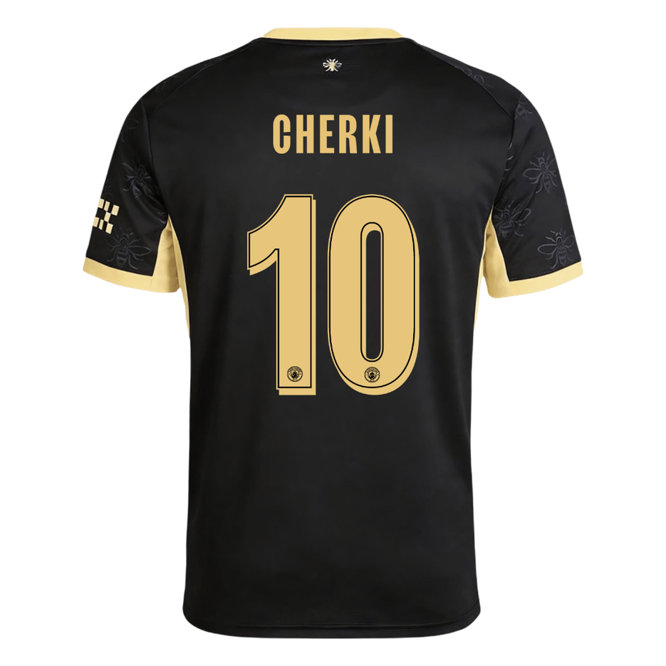 Tricouri Fotbal Manchester City CHERKI #10 Deplasare 2026/27 - UCL
