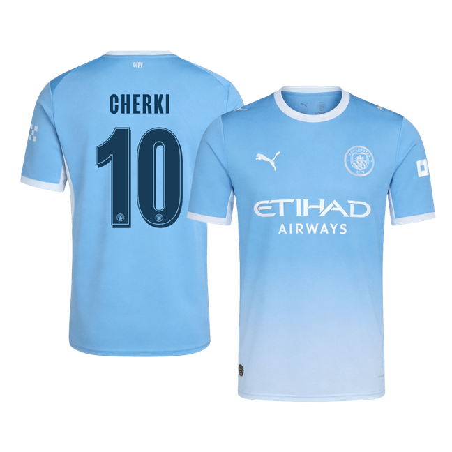 Tricouri Fotbal Manchester City CHERKI #10 Acasă 2026/27 - UCL