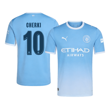 Tricouri Fotbal Manchester City CHERKI #10 Acasă 2026/27 - UCL
