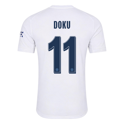 Tricouri Fotbal Manchester City DOKU #11 Treilea 2026/27 Authentic - UCL