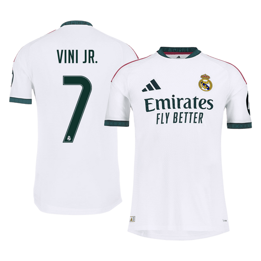 Tricouri Fotbal Real Madrid VINI JR. #7 Acasă 2026/27 Authentic