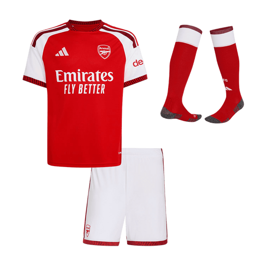 Set Tricouri Fotbal Arsenal Acasă 2026/27 Pentru Copii - Premium