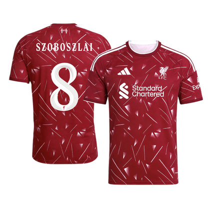 Tricouri Fotbal Liverpool SZOBOSZLAI #8 Acasă 2026/27 UCL - Premium