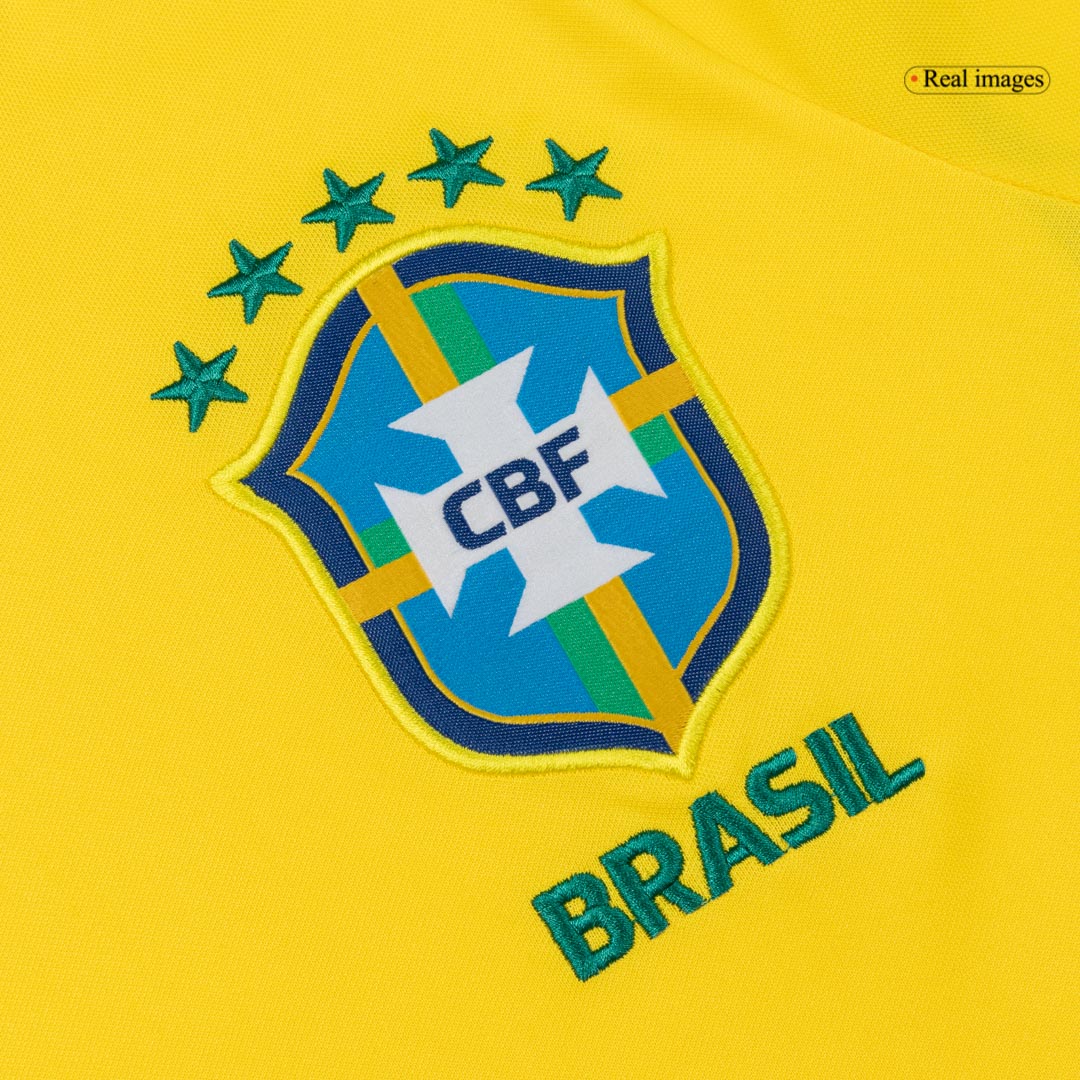 Tricouri Fotbal Brazilia NEYMAR JR. #10 Acasă Cupa Mondială 2026 - Premium