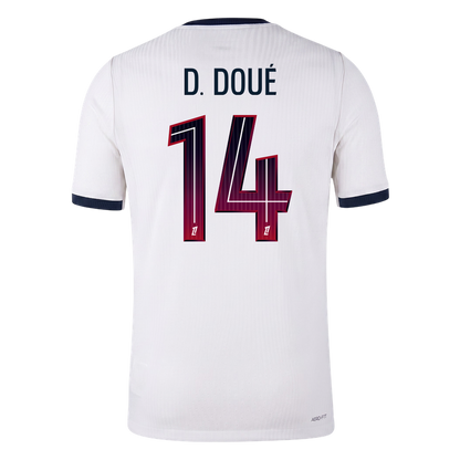 Tricouri Fotbal PSG D. DOUÉ #14 Deplasare 2026/27 Authentic