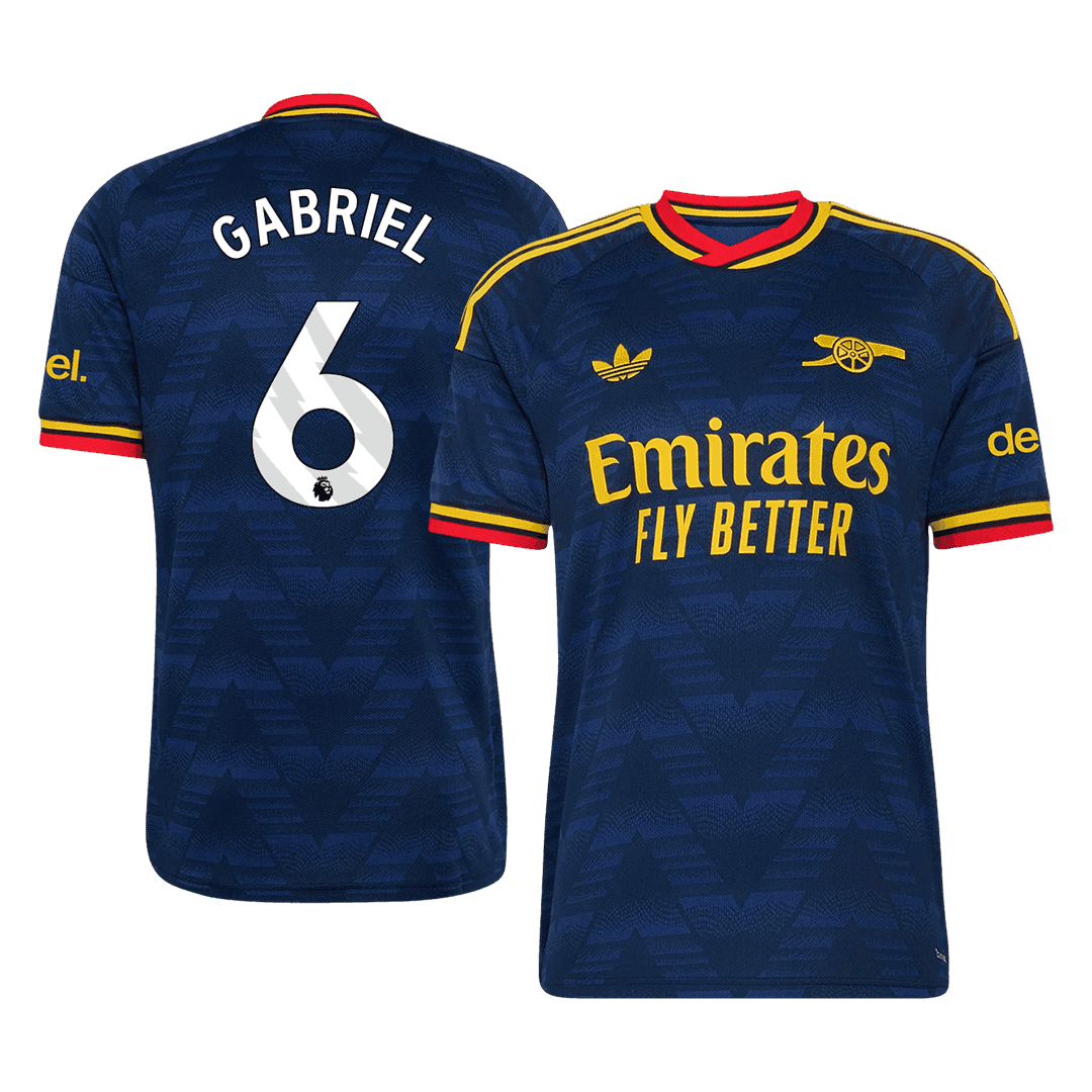 Tricouri Fotbal Arsenal GABRIEL #6 Deplasare 2026/27