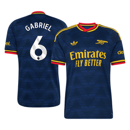 Tricouri Fotbal Arsenal GABRIEL #6 Deplasare 2026/27