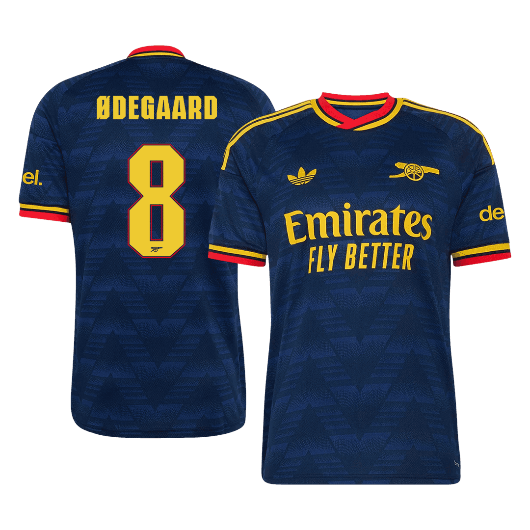 Tricouri Fotbal Arsenal ØDEGAARD #8 Deplasare 2026/27 - UCL