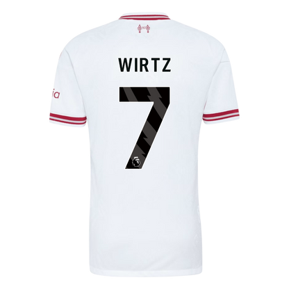 Tricouri Fotbal Liverpool WIRTZ #7 Deplasare 2026/27