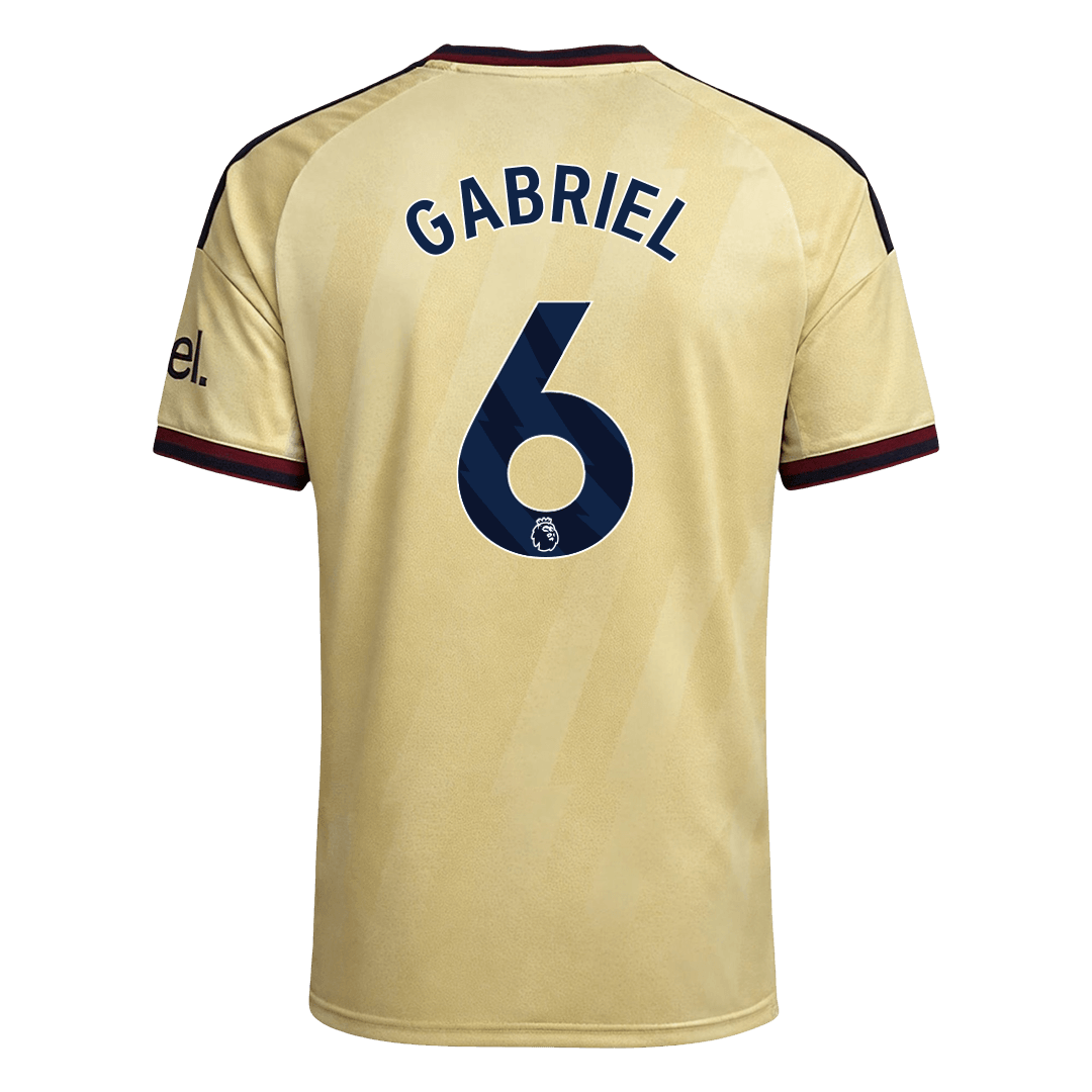 Tricouri Fotbal Arsenal GABRIEL #6 Treilea 2026/27