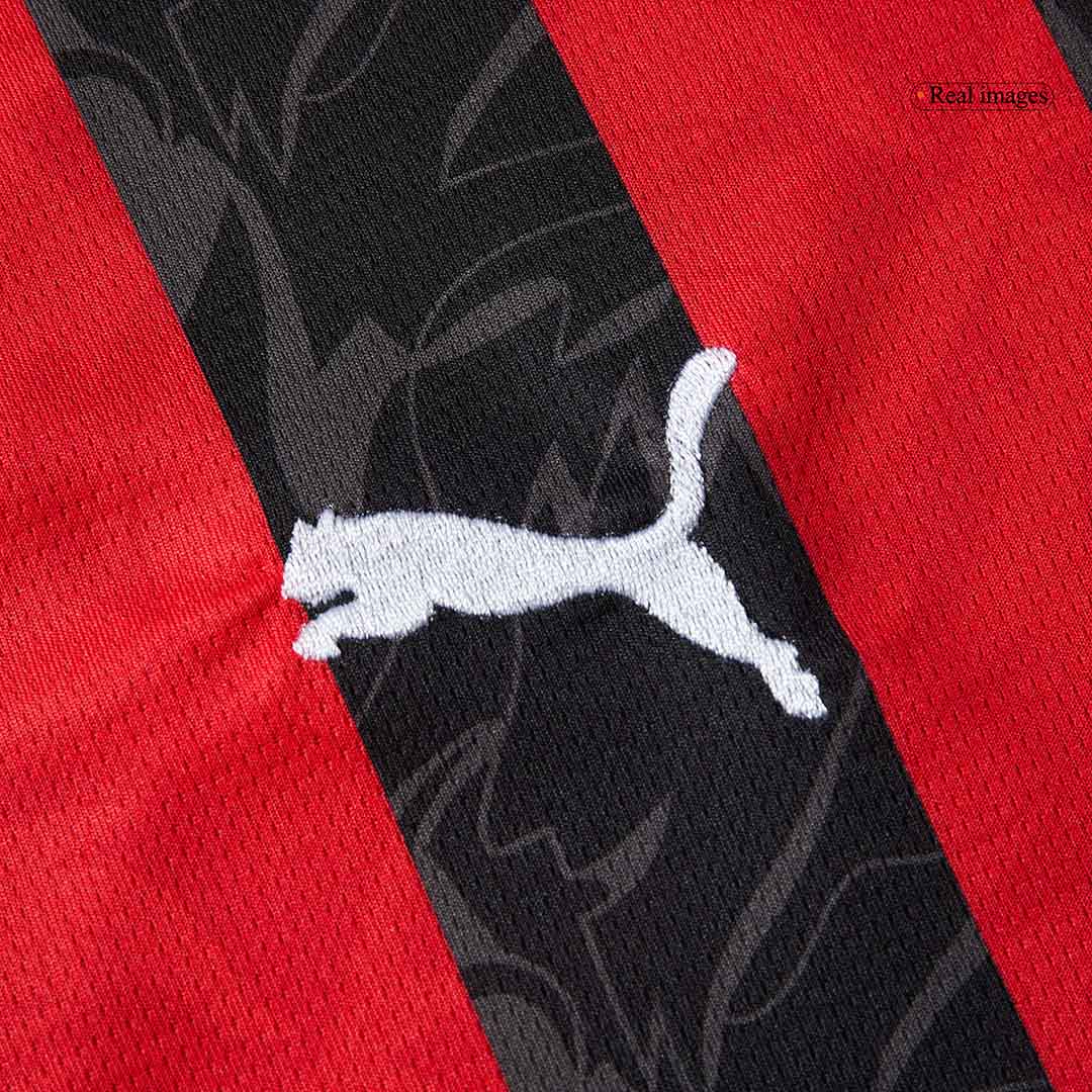 Tricouri Fotbal AC Milan PULISIC #11 Acasă 2025/26 - Premium
