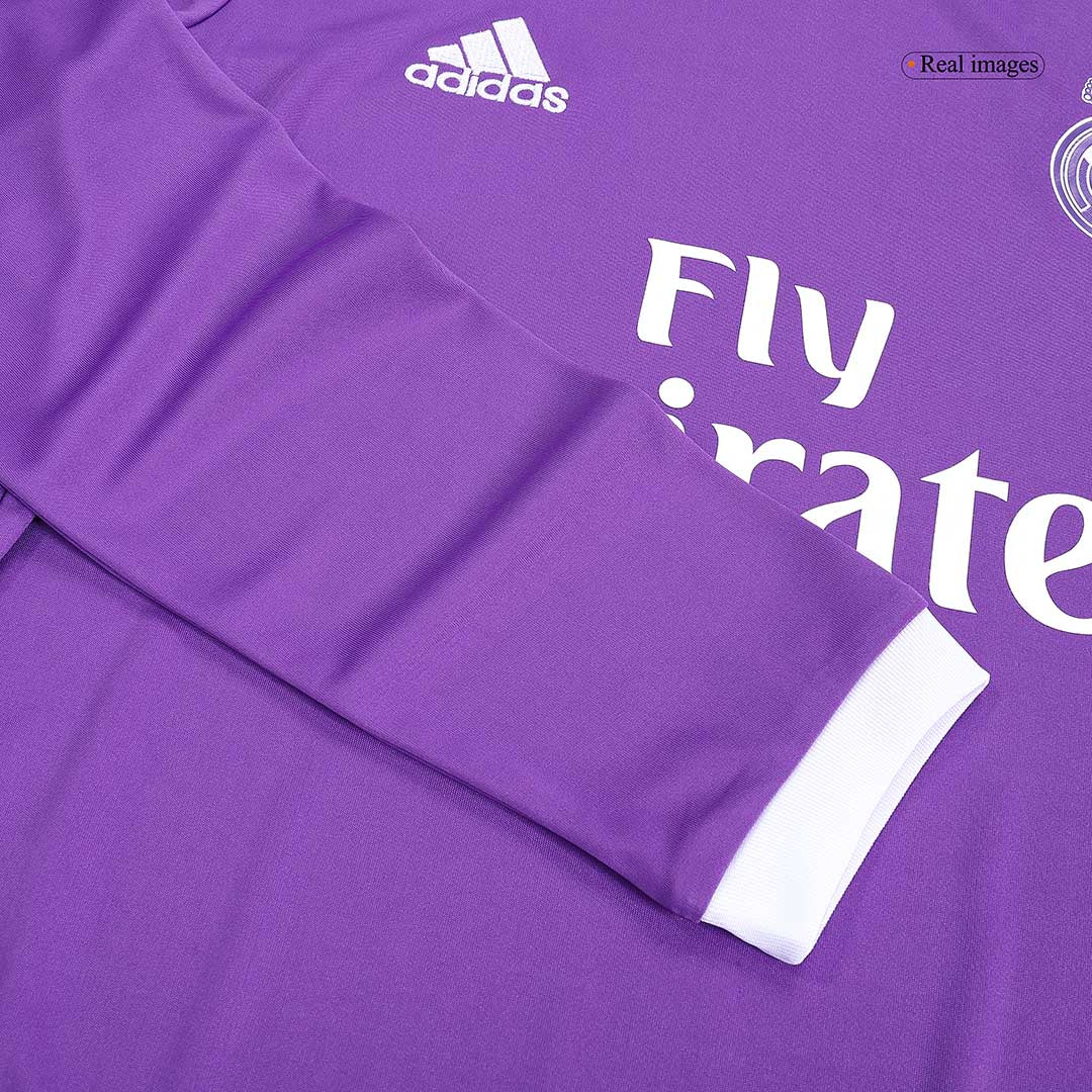 Tricouri Fotbal Vintage Real Madrid SERGIO RAMOS #4 Deplasare 2016/17 Mânecă Lungă
