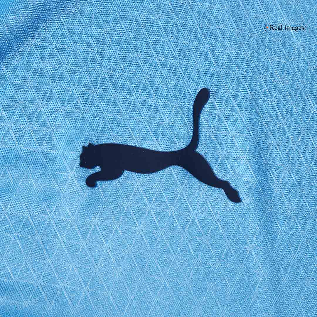 Tricouri Fotbal Manchester City DE BRUYNE #17 Acasă 2025/26 Authentic