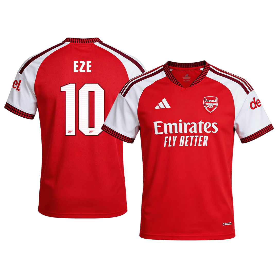 Tricouri Fotbal Arsenal EZE #10 Acasă 2026/27 - UCL - Premium