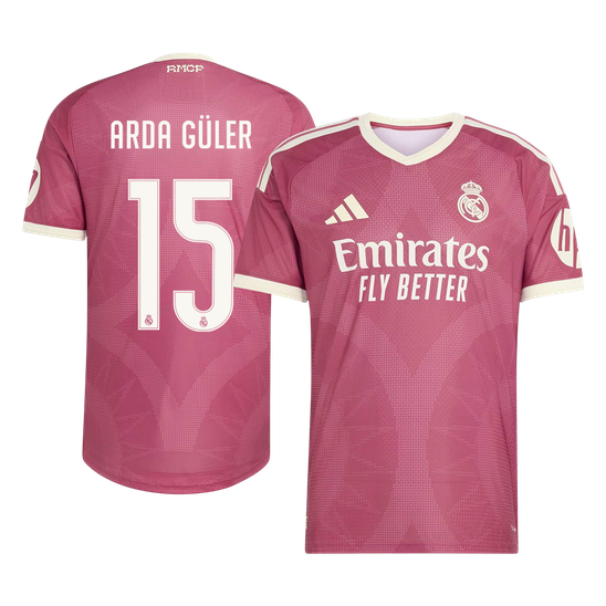 Tricouri Fotbal Real Madrid ARDA GÜLER #15 Treilea 2026/27 Authentic
