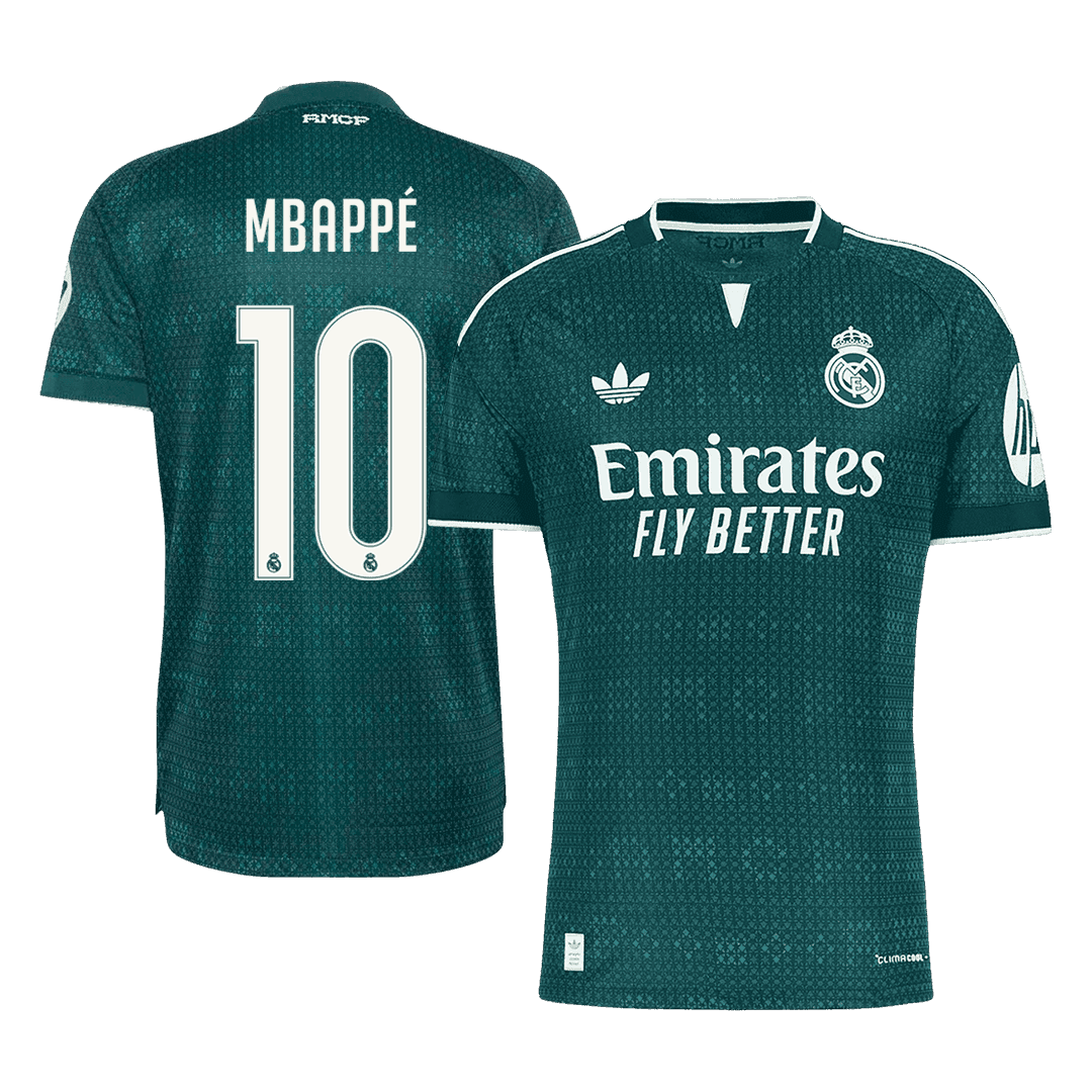 Tricouri Fotbal Real Madrid MBAPPÉ #10 Deplasare 2026/27 Authentic