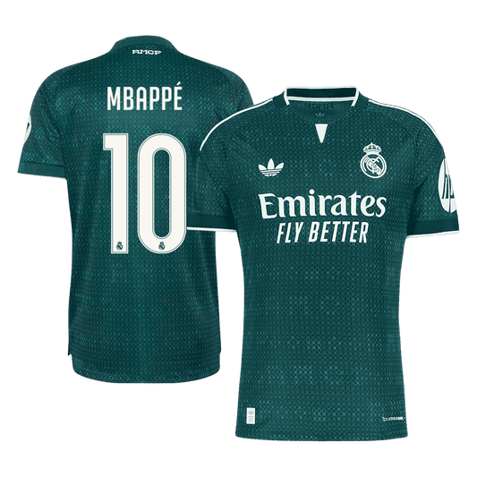 Tricouri Fotbal Real Madrid MBAPPÉ #10 Deplasare 2026/27 Authentic