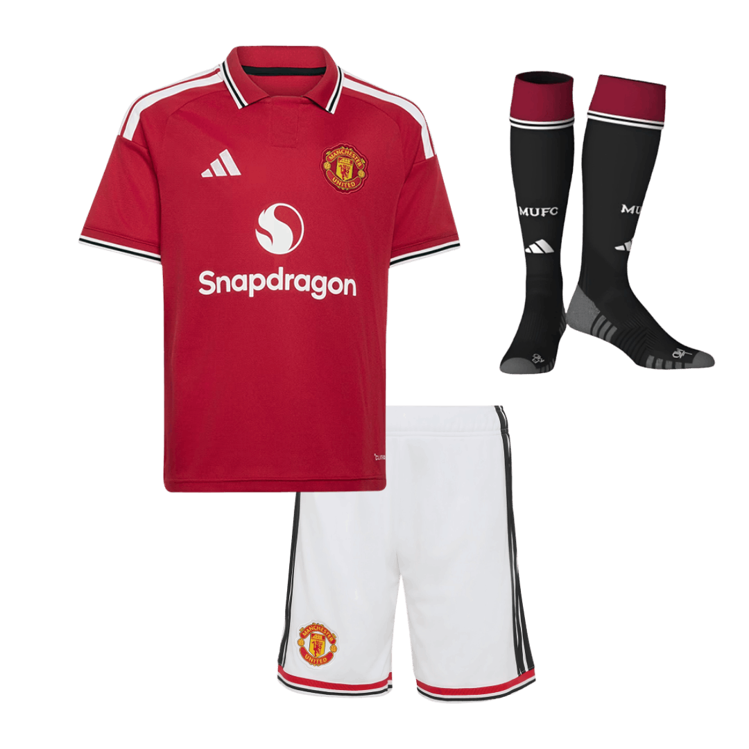 Set Tricouri Fotbal Manchester United Acasă 2026/27 - Super