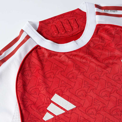 Tricouri Fotbal Arsenal ØDEGAARD #8 Acasă 2025/26 Authentic