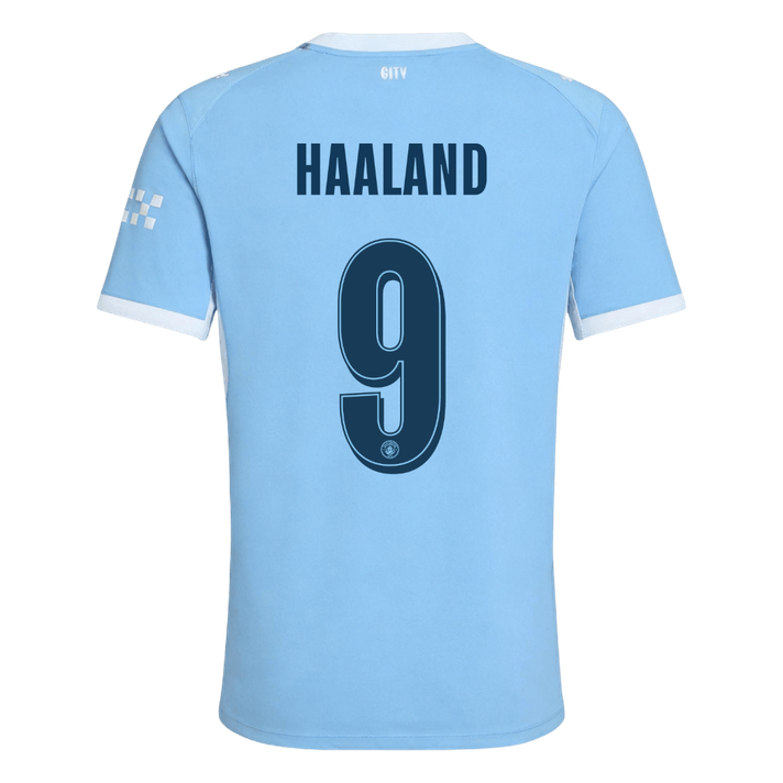 Tricouri Fotbal Manchester City HAALAND #9 Acasă 2026/27 Authentic - UCL
