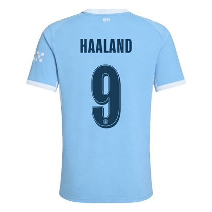 Tricouri Fotbal Manchester City HAALAND #9 Acasă 2026/27 Authentic - UCL