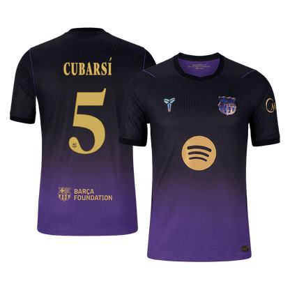 Tricouri Fotbal Barcelona CUBARSÍ #5 Deplasare 2026/27 Authentic - UCL