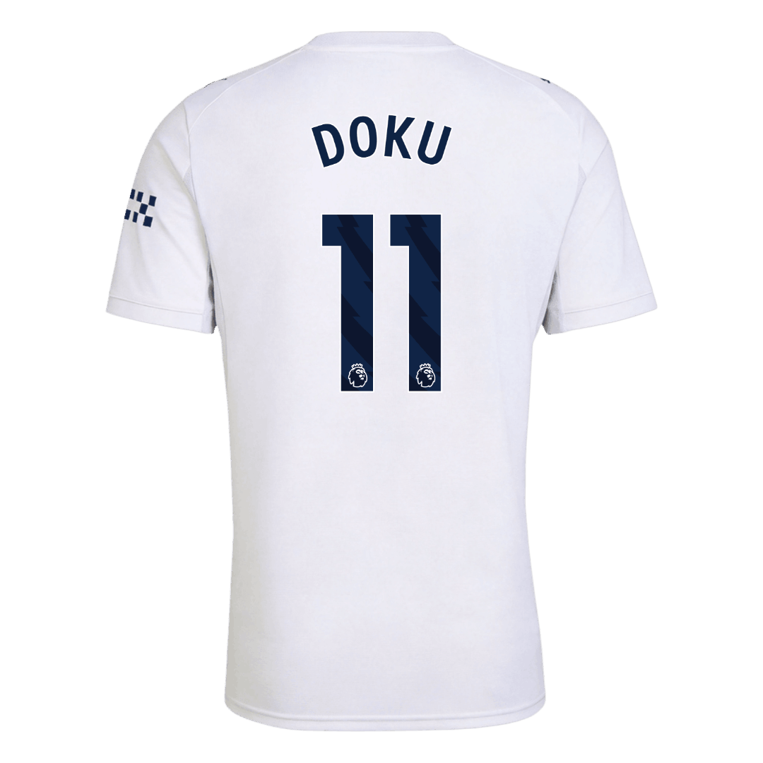 Tricouri Fotbal Manchester City DOKU #11 Third 2026/27