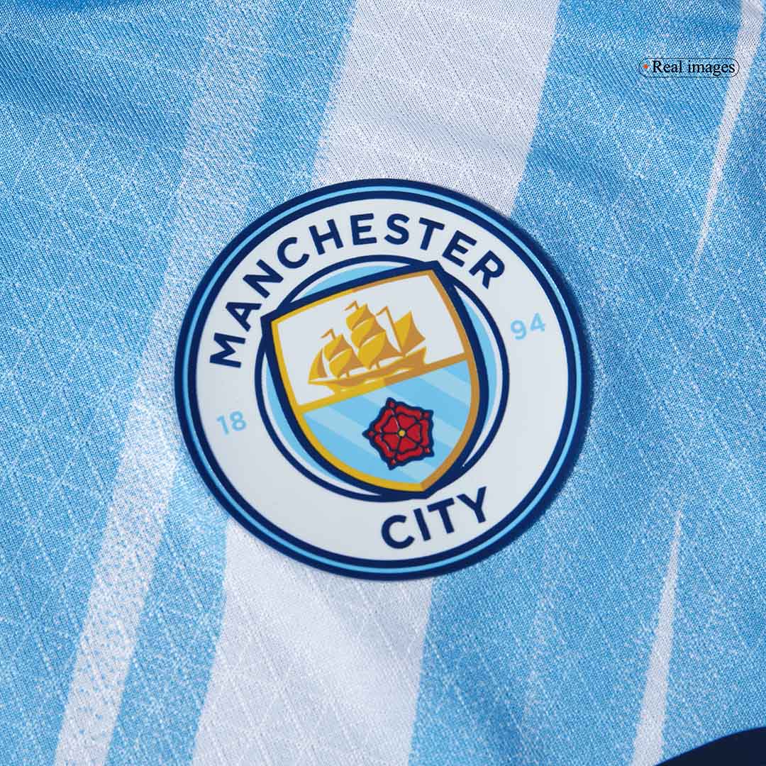Tricouri Fotbal Manchester City FODEN #47 Acasă 2025/26 Authentic