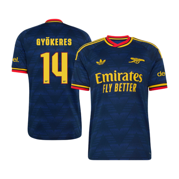 Tricouri Fotbal Arsenal GYÖKERES #14 Deplasare 2026/27 - UCL