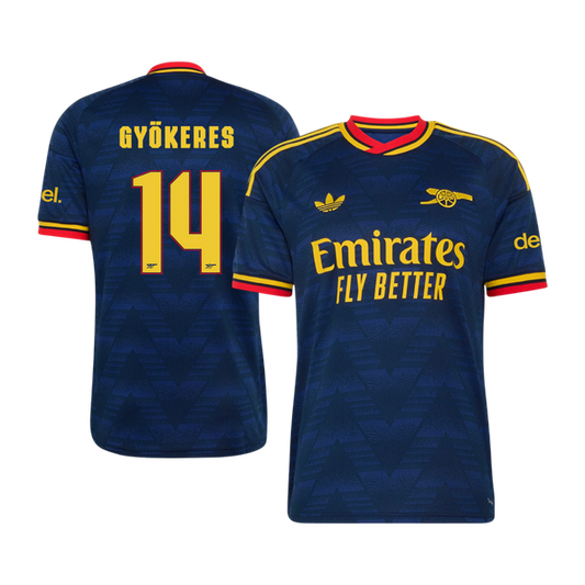 Tricouri Fotbal Arsenal GYÖKERES #14 Deplasare 2026/27 - UCL