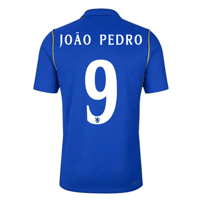 Tricouri Fotbal Chelsea JOÃO PEDRO #9 Acasă 2026/27 Authentic - UCL