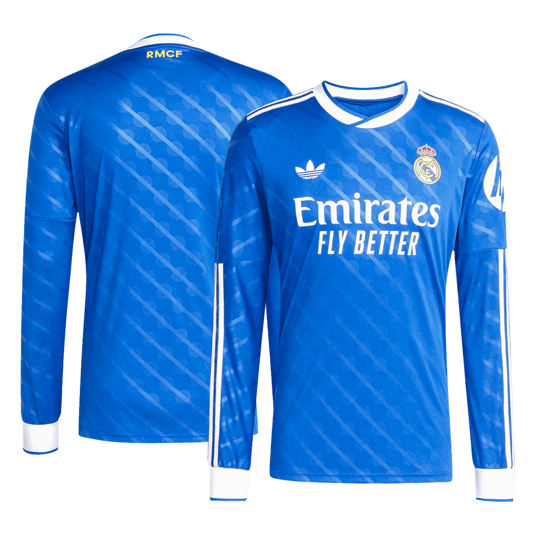 Tricouri Fotbal Real Madrid Treilea 2025/26 Mânecă Lungă