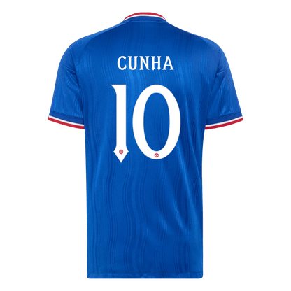 Tricouri Fotbal Manchester United CUNHA #10 Deplasare 2026/27 Authentic - UCL