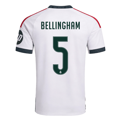 Tricouri Fotbal Real Madrid BELLINGHAM #5 Acasă 2026/27 - Premium