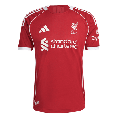Tricouri Fotbal Liverpool ISAK #9 Acasă 2025/26 Authentic - UCL