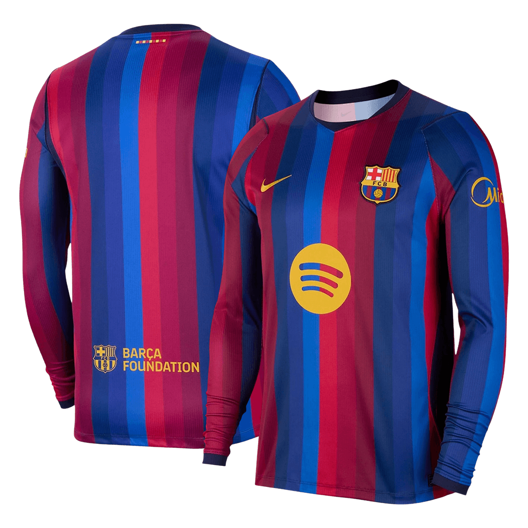 Tricouri Fotbal Barcelona Acasă 2026/27 Mânecă Lungă