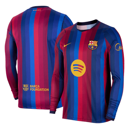 Tricouri Fotbal Barcelona Acasă 2026/27 Mânecă Lungă