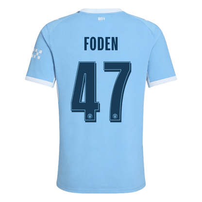 Tricouri Fotbal Manchester City FODEN #47 Acasă 2026/27 Authentic - UCL
