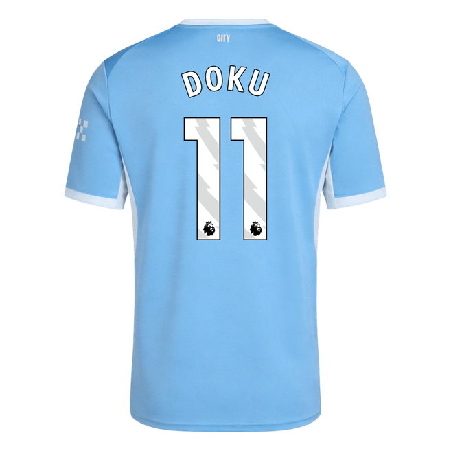 Tricouri Fotbal Manchester City DOKU #11 Acasă 2026/27