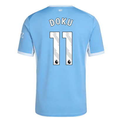 Tricouri Fotbal Manchester City DOKU #11 Acasă 2026/27