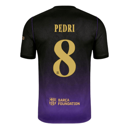 Tricouri Fotbal Barcelona PEDRI #8 Deplasare 2026/27 - UCL